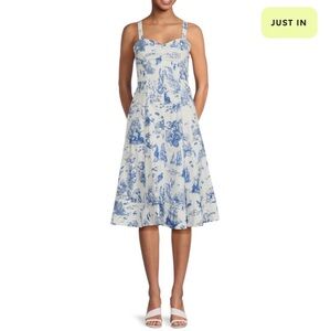 Avec les filles mermaid toile dress NWT